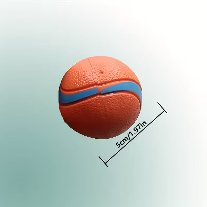 Upgraded 4pcs Heavy-Duty Rubber Dog Chew Balls