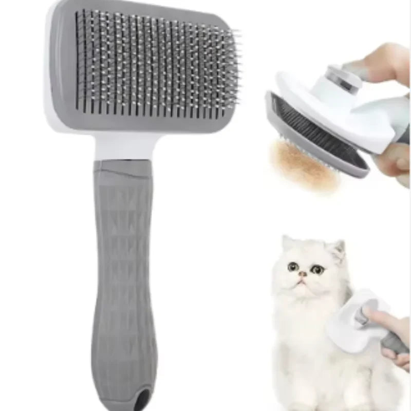 Self Cleaning Pet Grooming Brush
