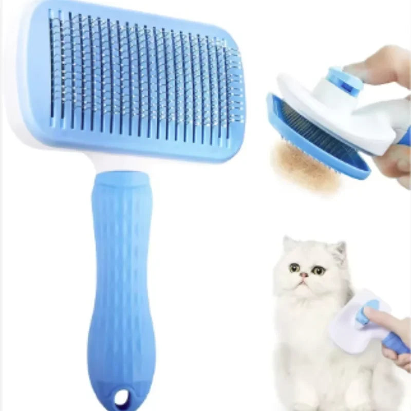 Self Cleaning Pet Grooming Brush