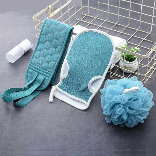 Exfoliating Back Scrubber Set