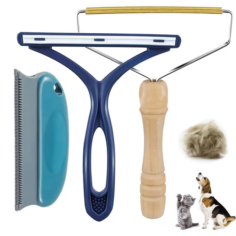 3 Pcs Pet Hair Removal Tools