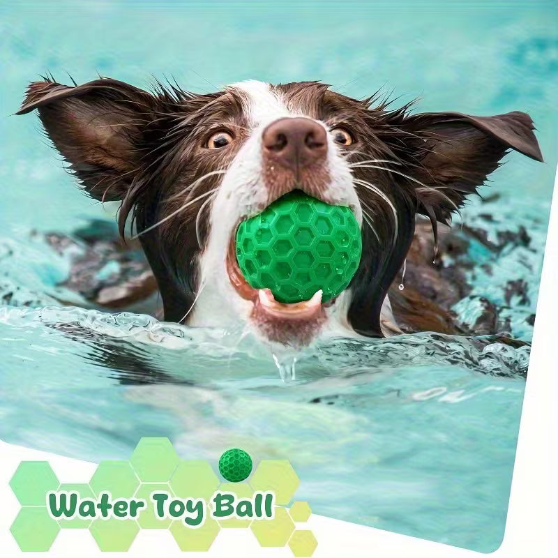 Indestructible Squeaky Dog Chew Ball