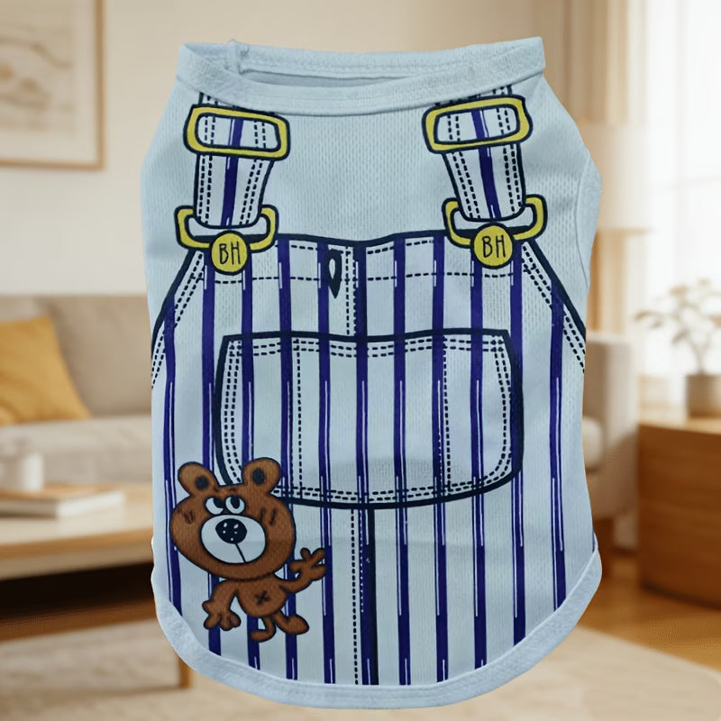 Spring and Summer Vest Dog Clothing
