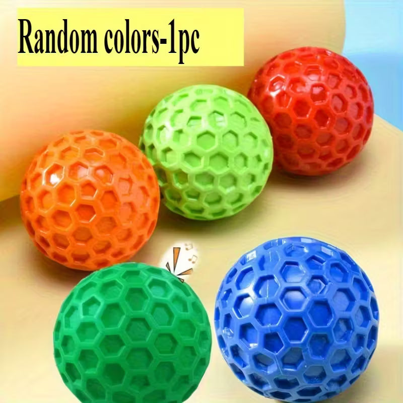 Indestructible Squeaky Dog Chew Ball